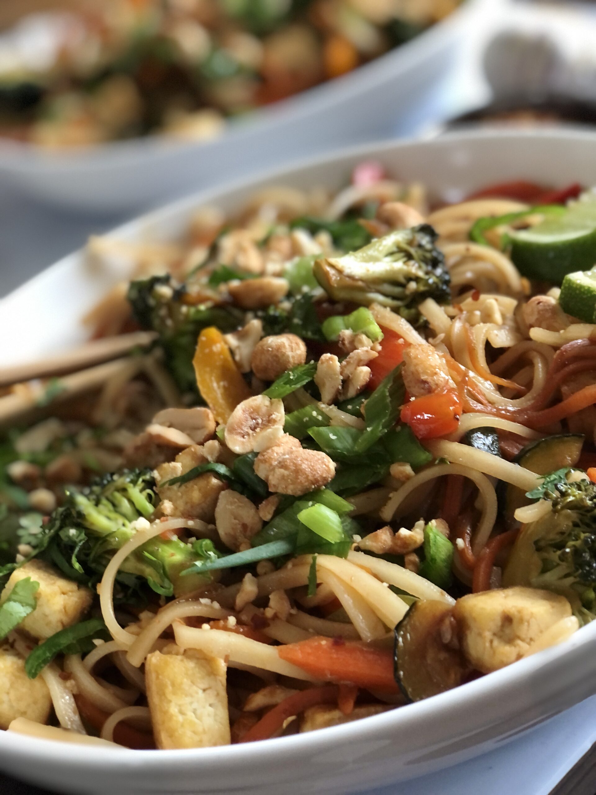 Vegetarian Pad Thai with Tofu – My Spice Trail