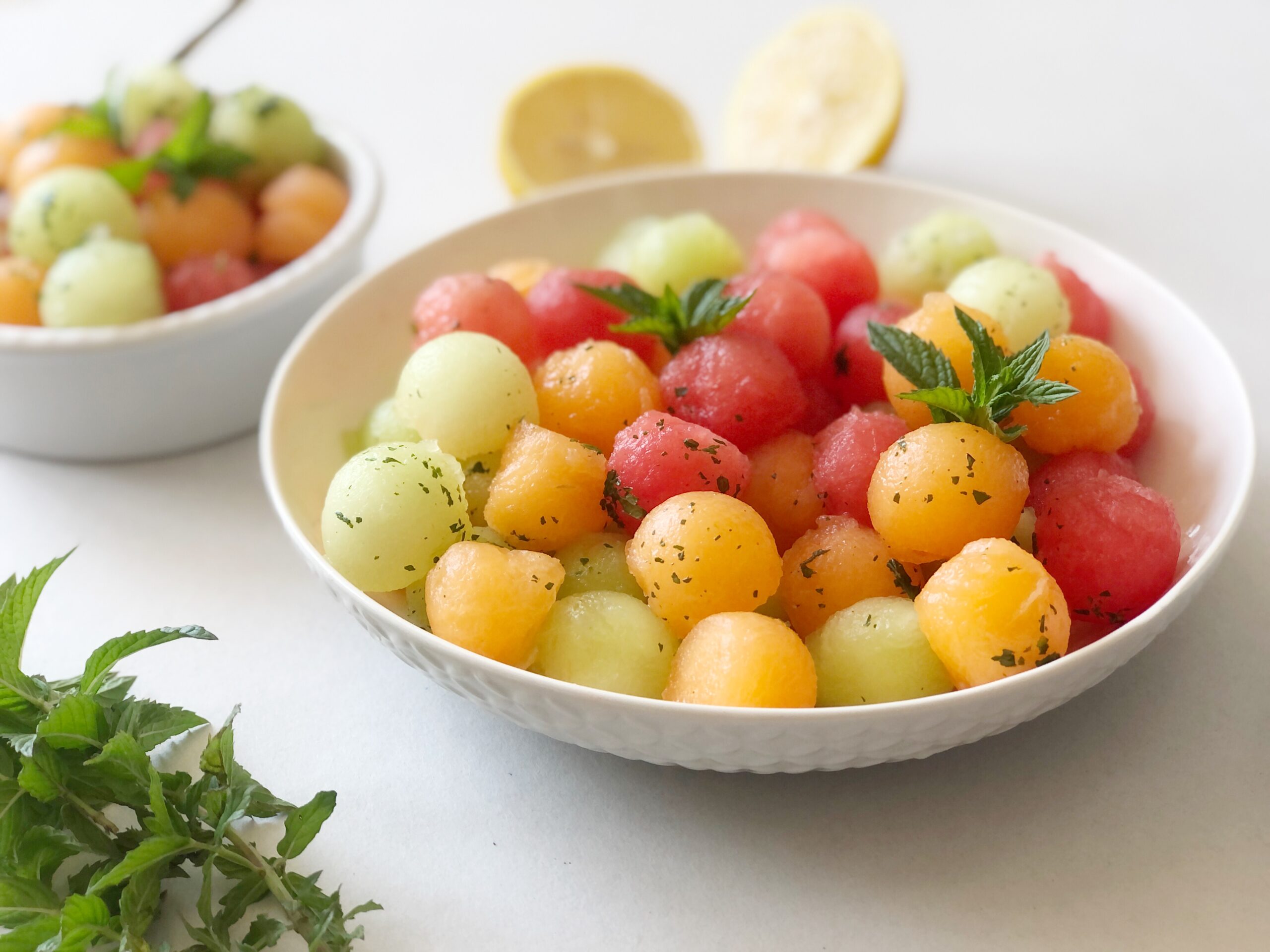 Mint And Melon Salad