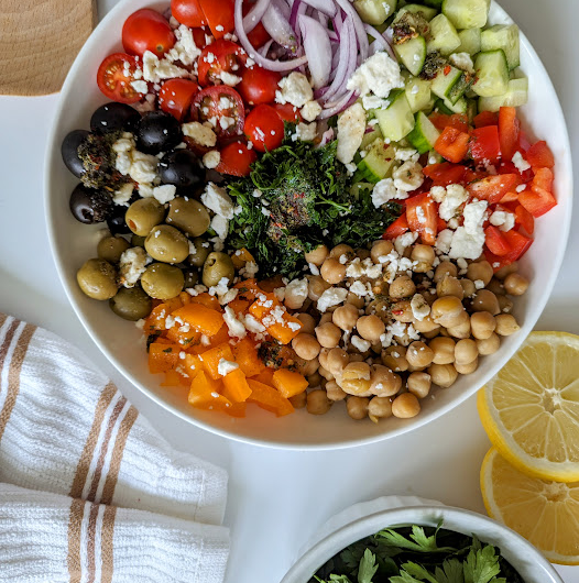 Mediterranean Chickpea Salad