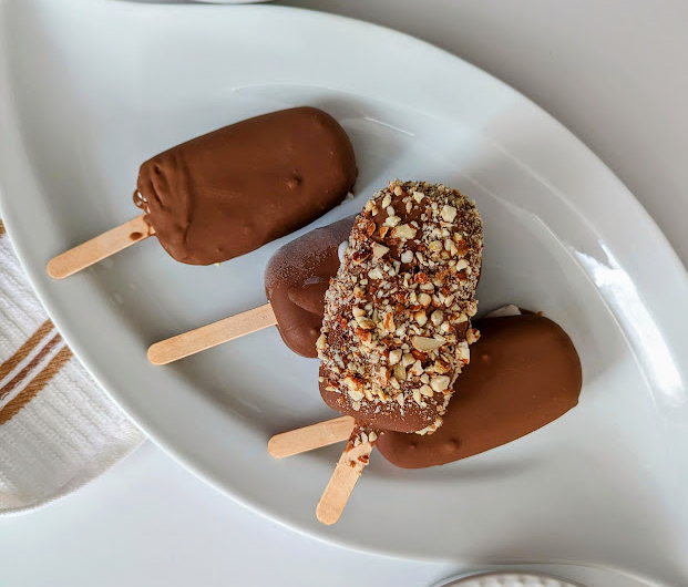 Homemade Ice Cream Bars