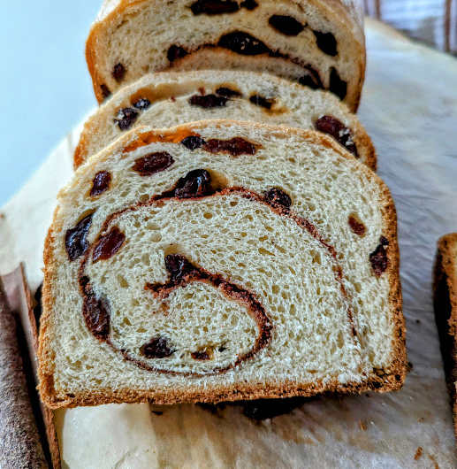  Cinnamon Raisin Bread